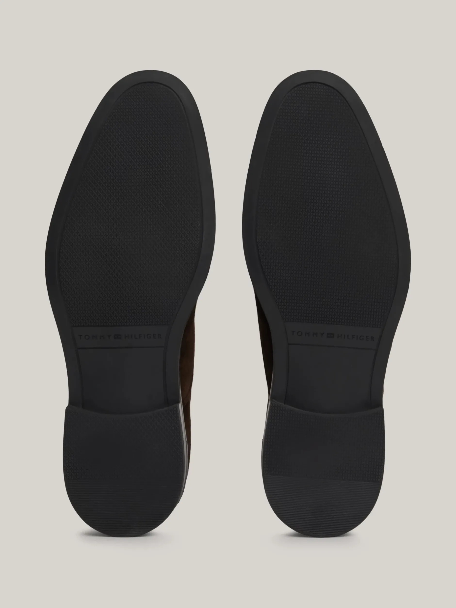 Buty Wizytowe*Tommy Hilfiger Zamszowe Derby DARK COFFEE