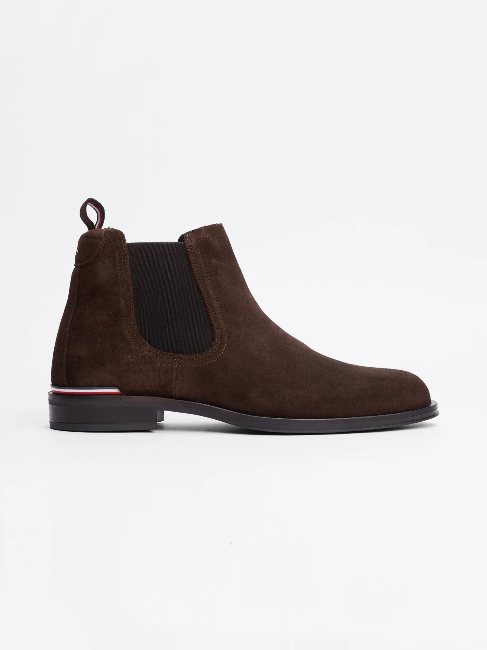 Sztyblety|Buty*Tommy Hilfiger Zamszowe Sztyblety DARK COFFEE