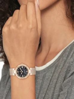 Zegarki*Tommy Hilfiger Zegarek Na Siateczkowej Bransolecie ROSE GOLD