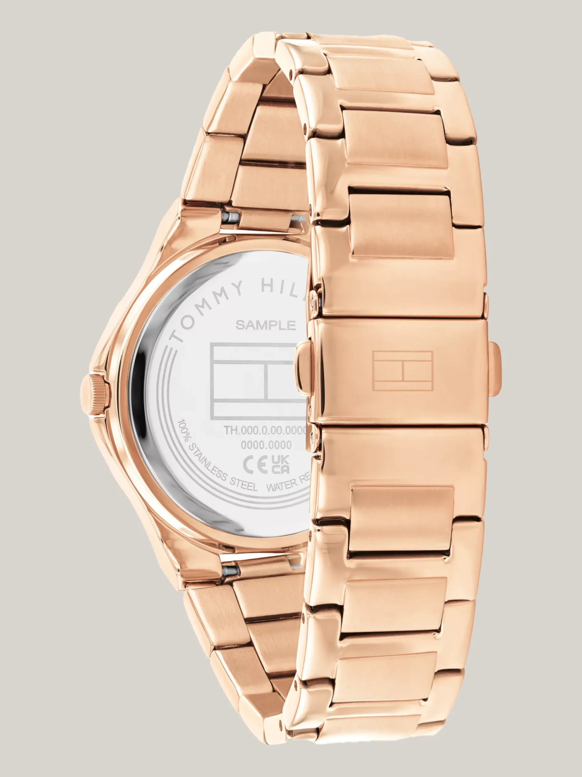 Zegarki*Tommy Hilfiger Zegarek W Kolorze Różowego Złota Z Kryształkami ROSE GOLD