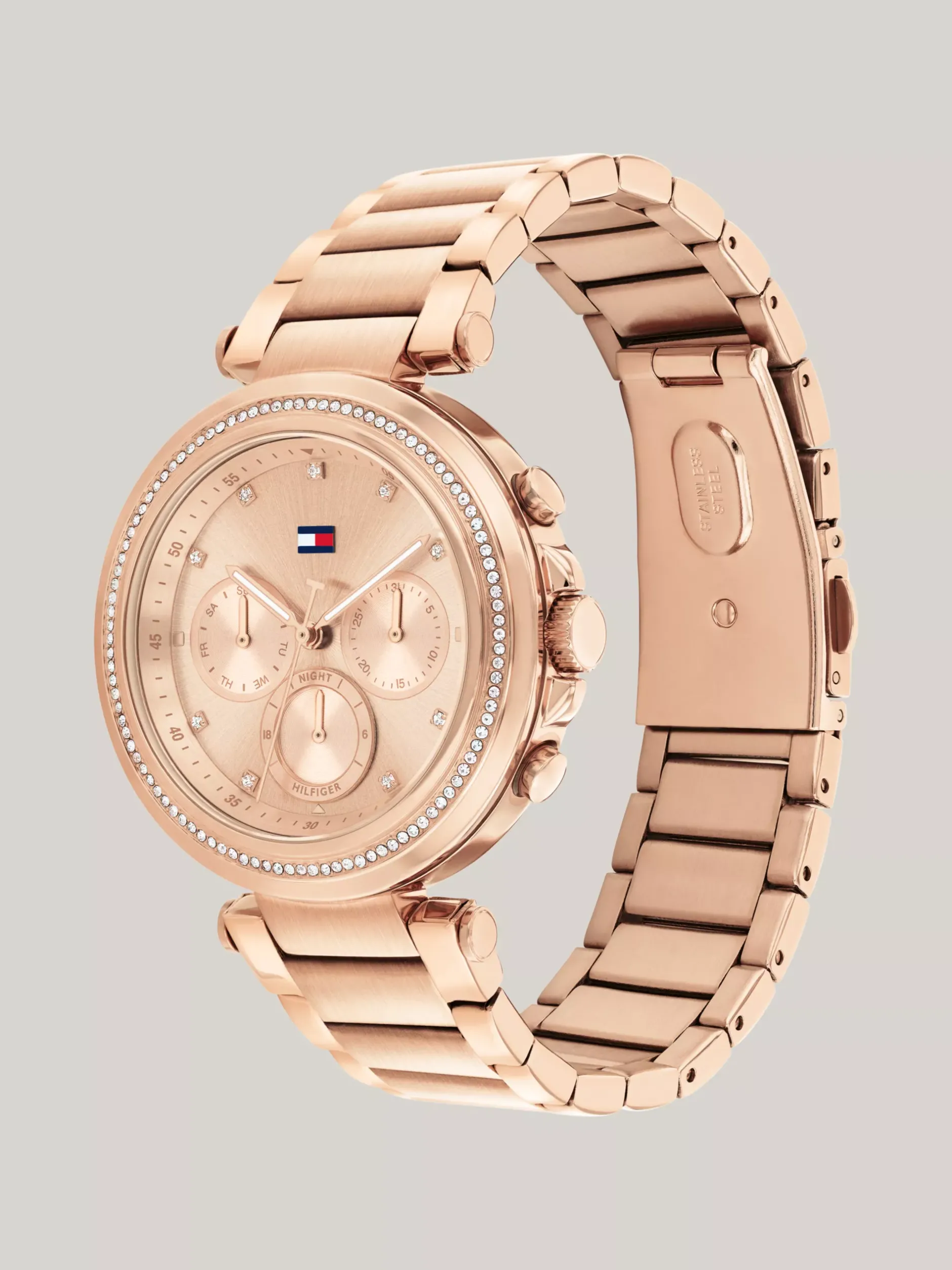 Zegarki*Tommy Hilfiger Zegarek W Kolorze Różowego Złota ROSE GOLD