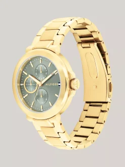 Zegarki*Tommy Hilfiger Zegarek Z Bransoletą Ze Stali Nierdzewnej GOLD