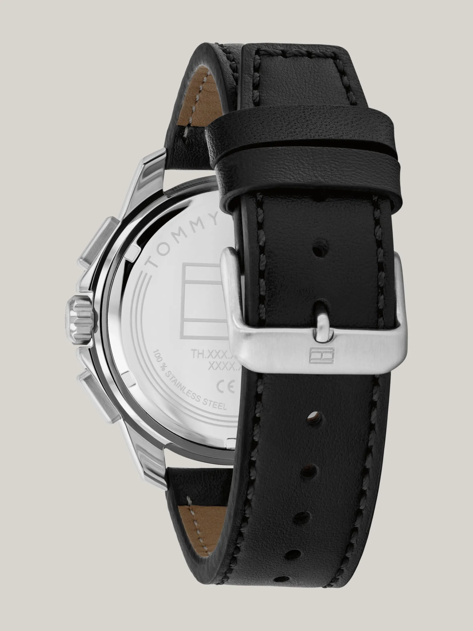 Zegarki*Tommy Hilfiger Zegarek Z Granatową Tarczą BLACK