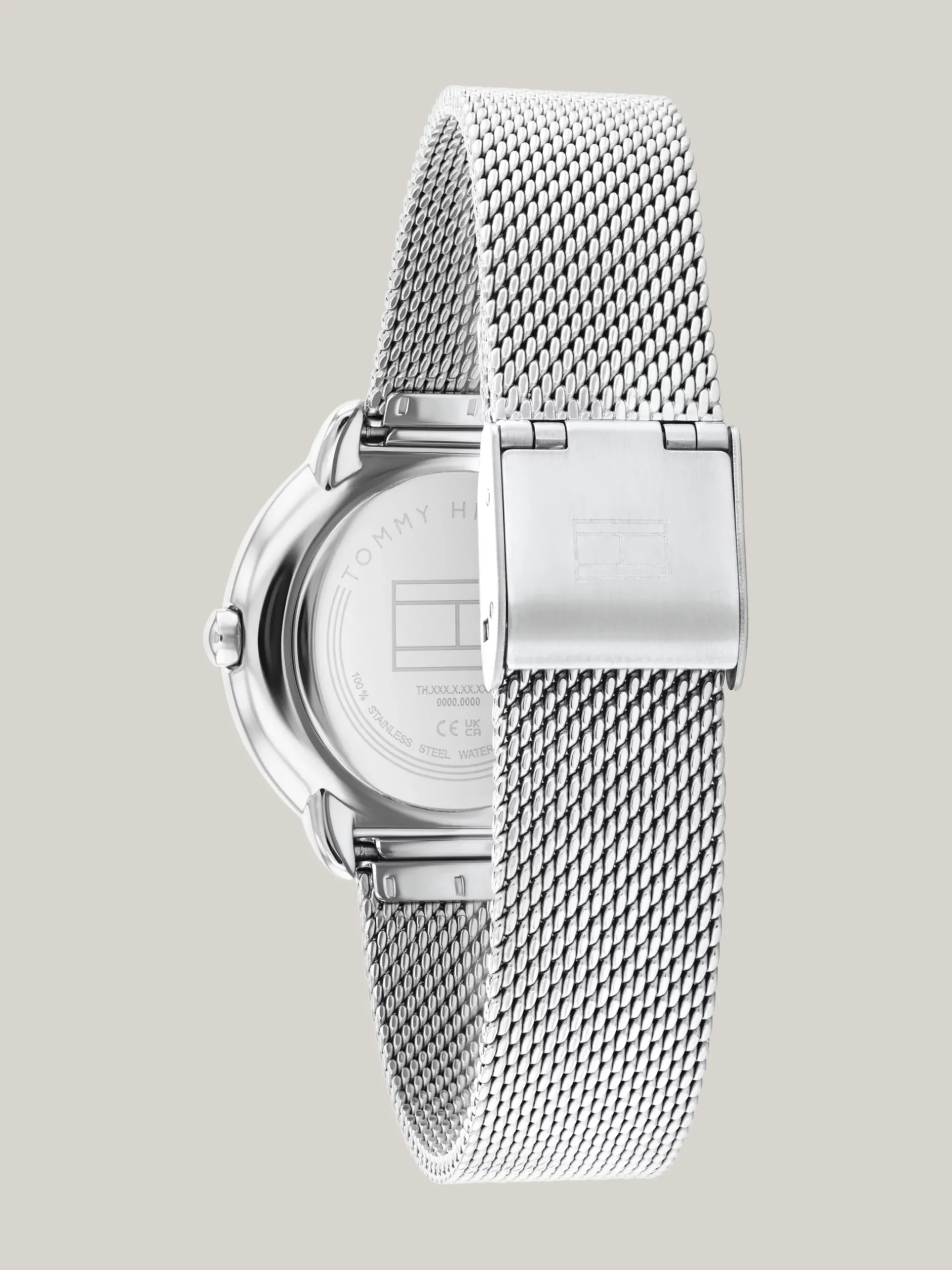 Zegarki*Tommy Hilfiger Zegarek Z Siateczkową Bransoletą SILVER