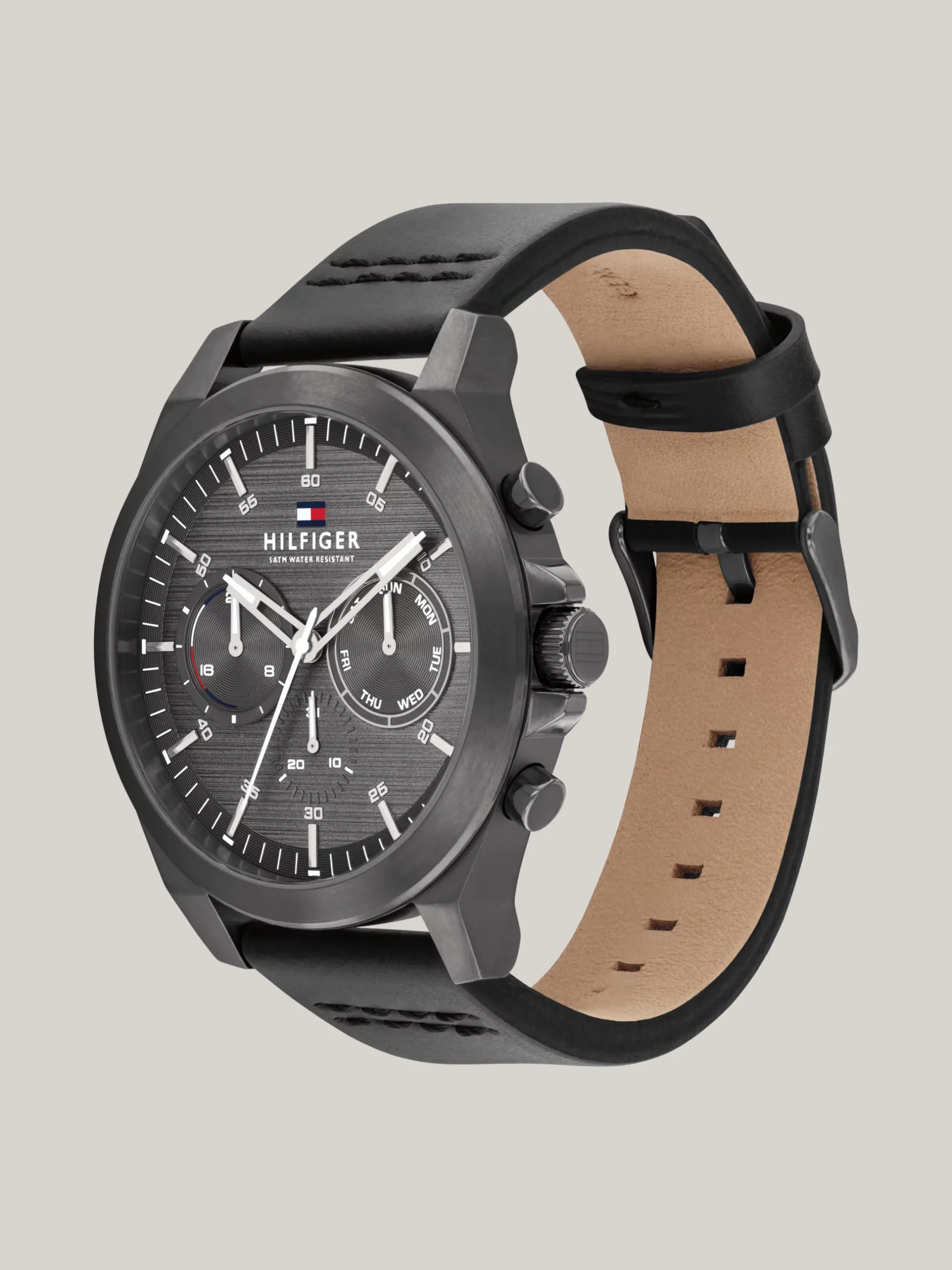 Zegarki*Tommy Hilfiger Zegarek Z Tarczą W Kolorze Grafitowym GREY