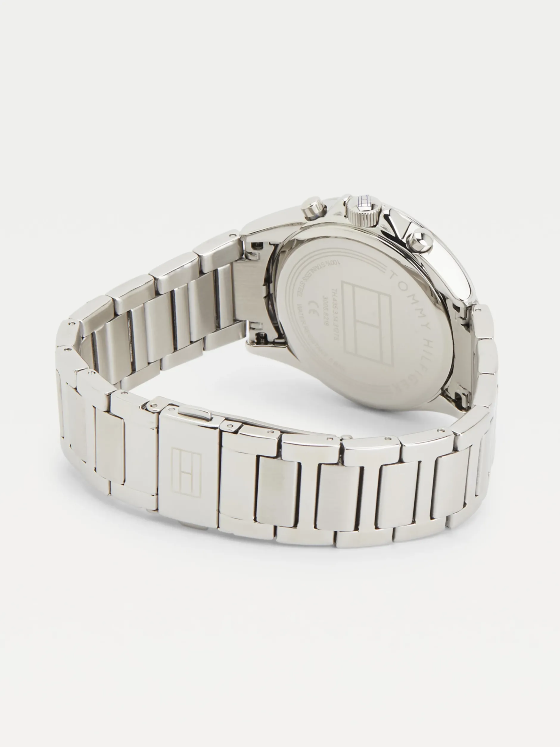 Zegarki*Tommy Hilfiger Zegarek Ze Stali Nierdzewnej Z Kryształkami SILVER