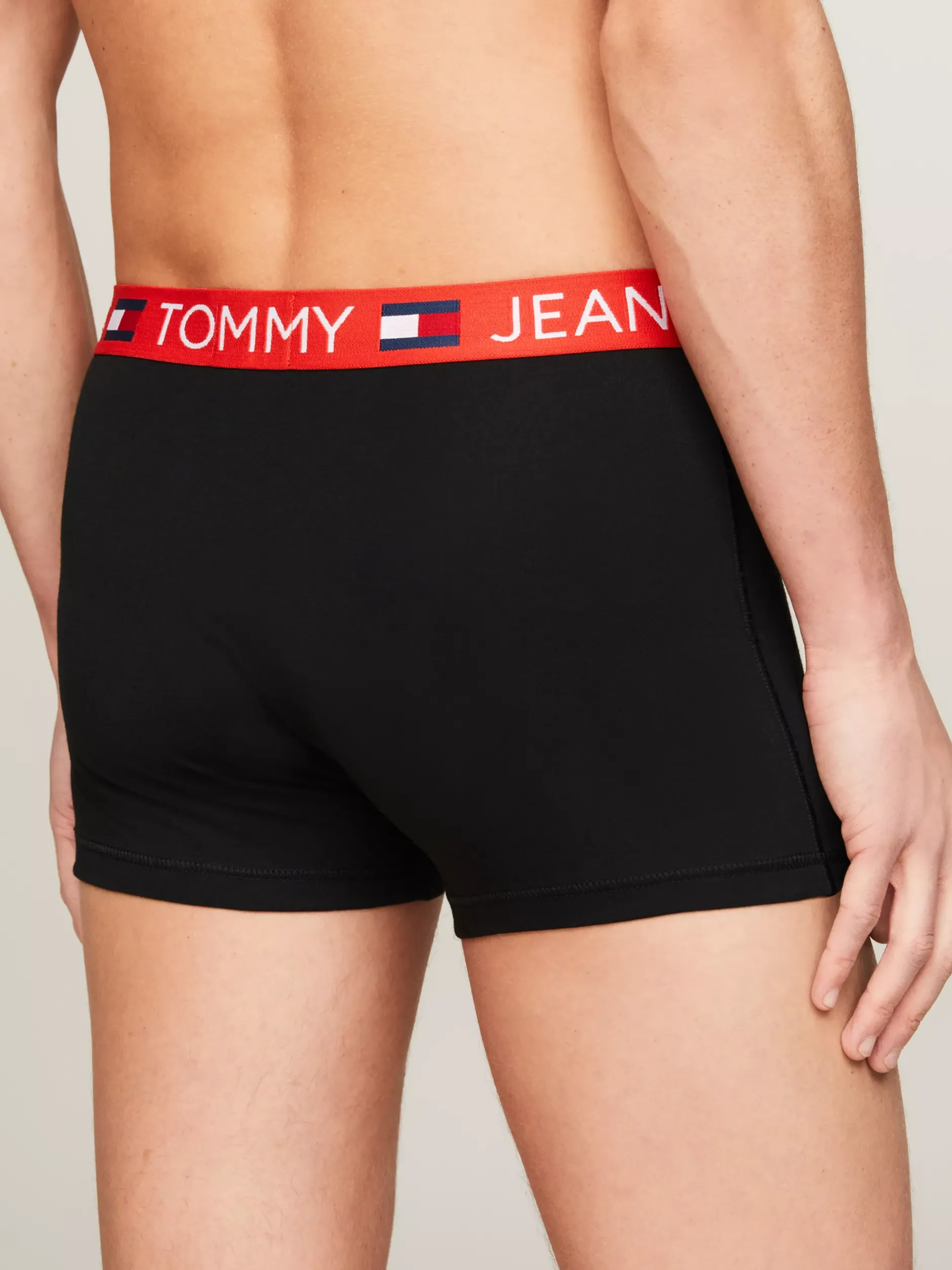 Kąpielówki|Multipacks*Tommy Hilfiger Zestaw 3 Par Bokserek Essential Z Logo Na Pasku HT HEAT/TMLSS TEAL/BLCK