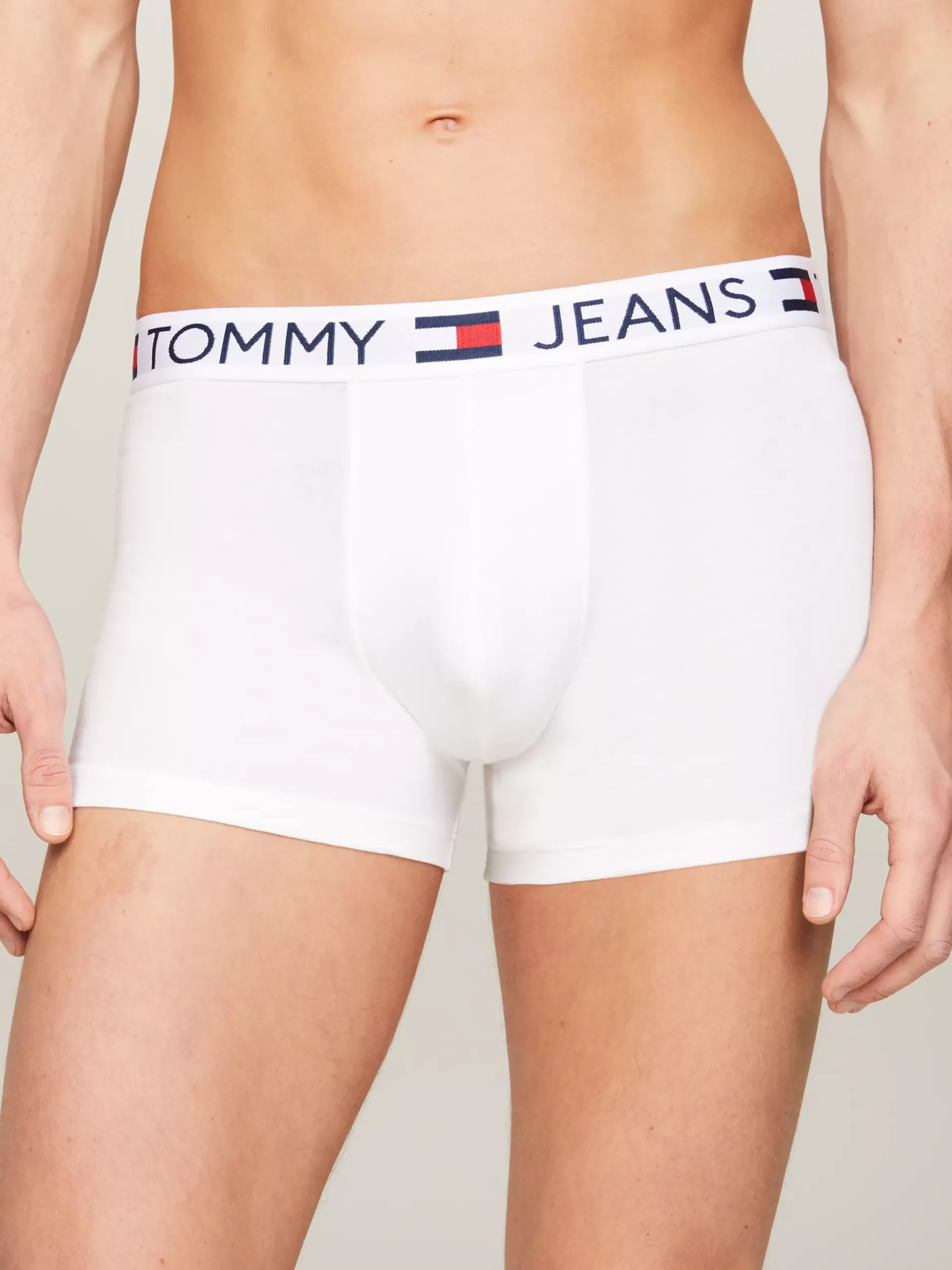 Kąpielówki|Multipacks*Tommy Hilfiger Zestaw 3 Par Bokserek Essential Z Flagą HOT HEAT/WHTE/DRK NGH NVY