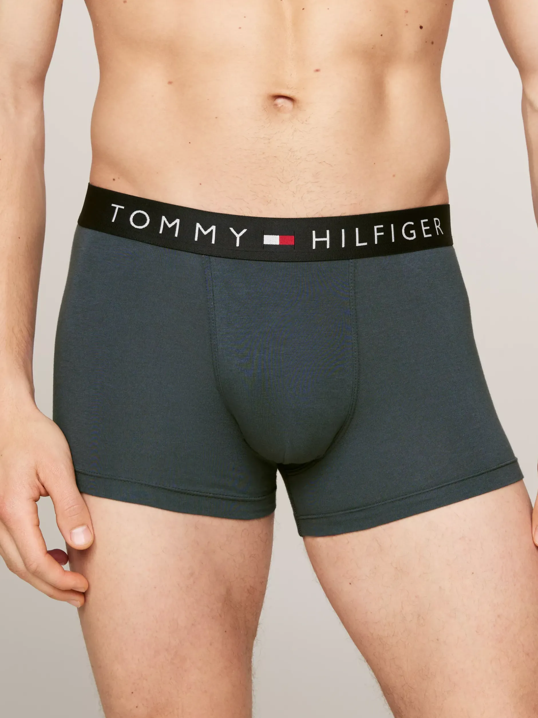 Kąpielówki|Bielizna*Tommy Hilfiger Zestaw 3 Par Bokserek TH Original Z Logo BREEZY BLUE/PRI RED/MIL DENIM