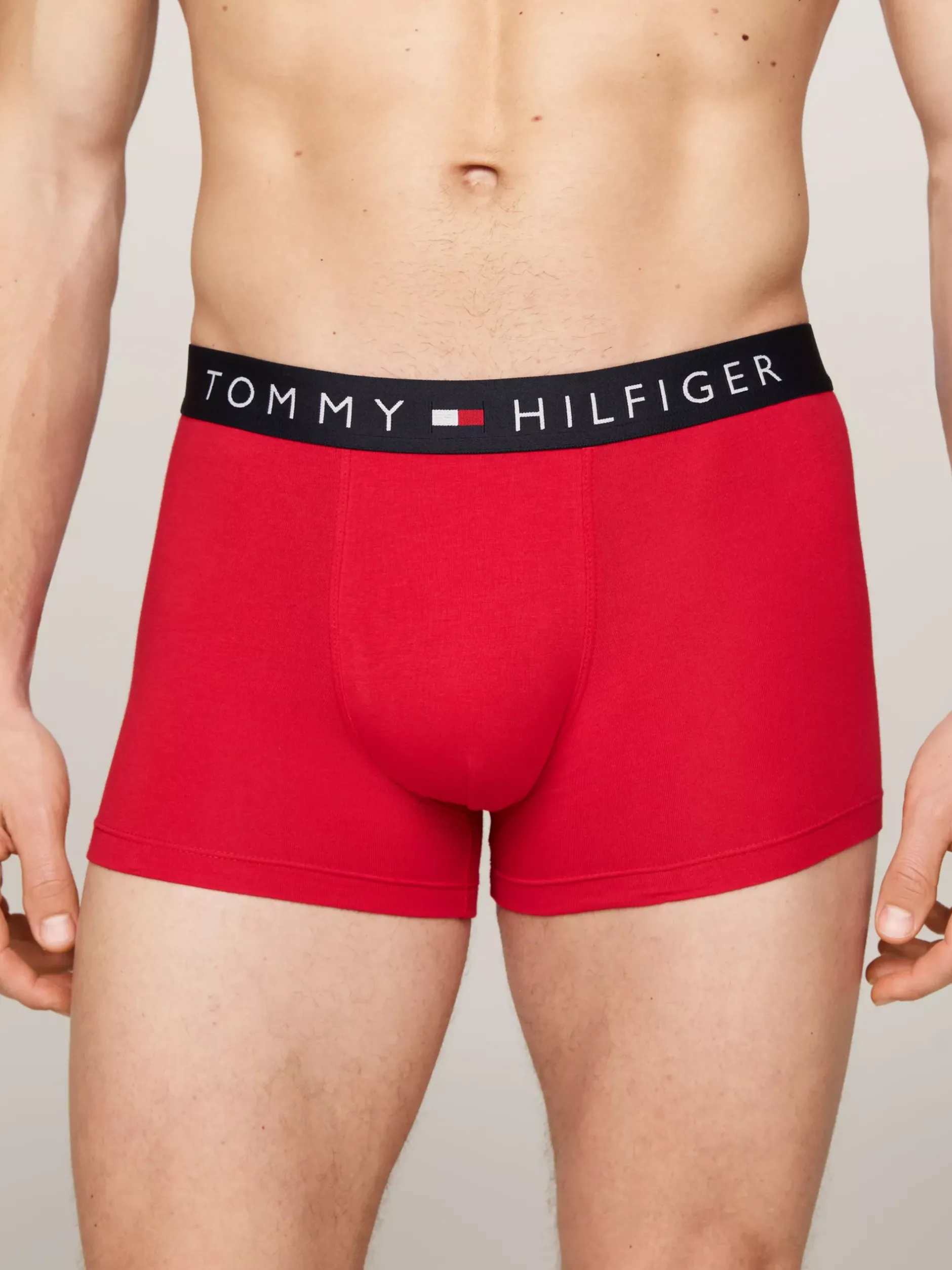 Kąpielówki|Bielizna*Tommy Hilfiger Zestaw 3 Par Bokserek TH Original Z Logo BREEZY BLUE/PRI RED/MIL DENIM