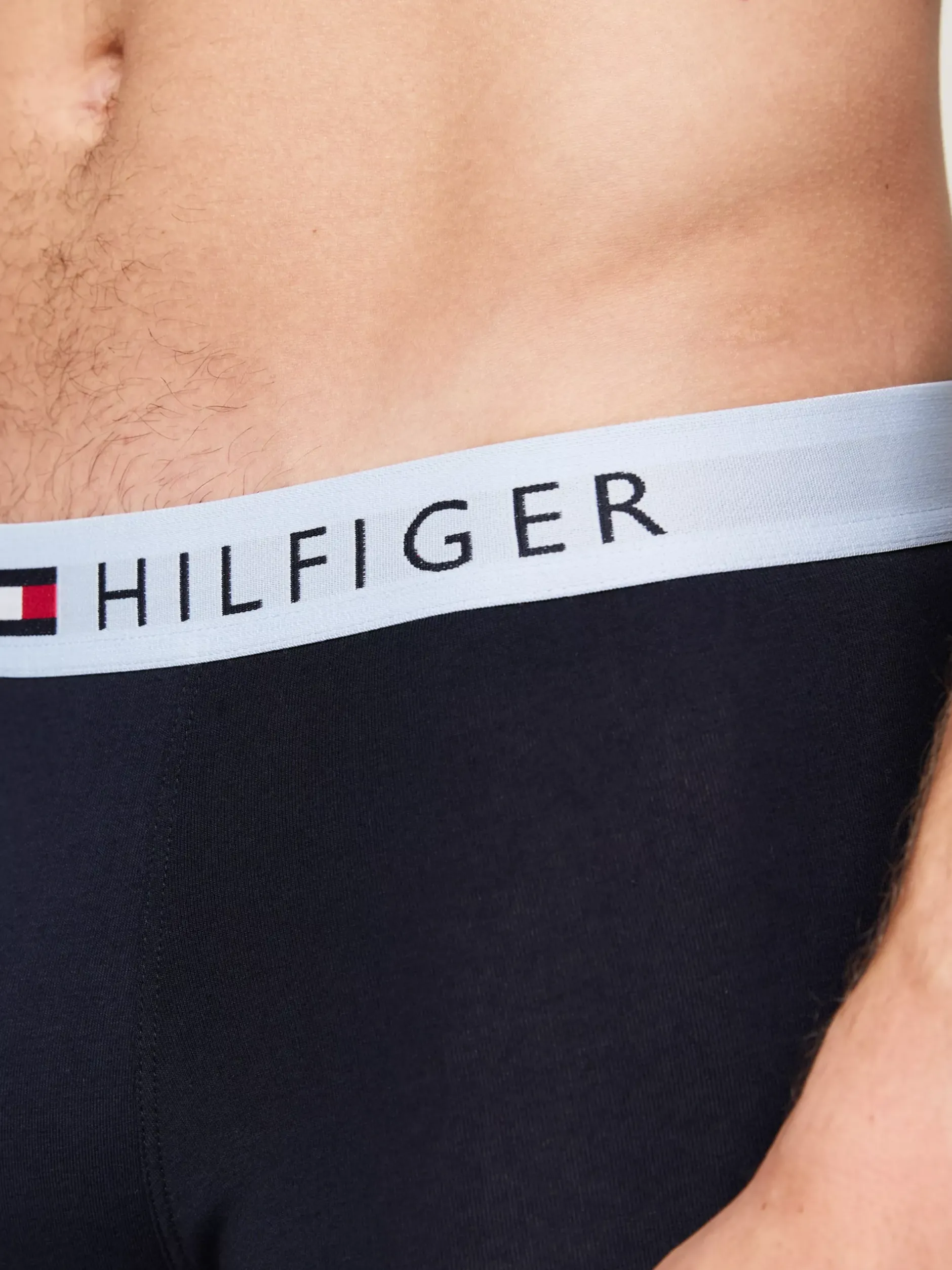 Kąpielówki|Bielizna*Tommy Hilfiger Zestaw 3 Par Bokserek TH Original Z Logo BREEZY BLUE/PRI RED/MIL DENIM