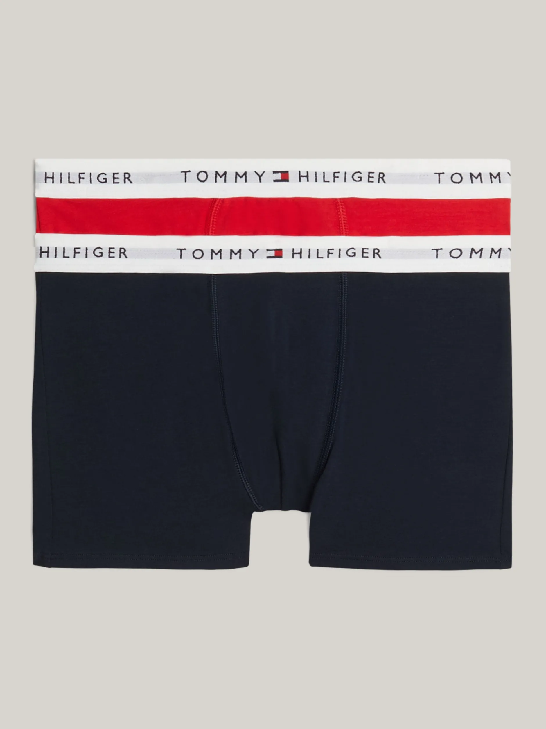 Underwear & Socks*Tommy Hilfiger Zestaw 2 Par Bokserek TH Signature DESERT SKY / PRIMARY RED