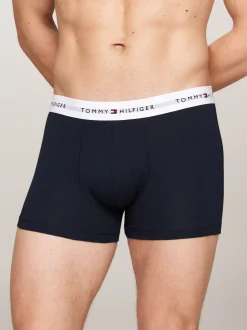 Kąpielówki|Bielizna*Tommy Hilfiger Zestaw 5 Par Bokserek Z Logo WHITE/VIB INDIGO/DARK MAG/DES SKY