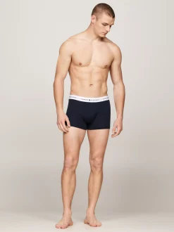 Kąpielówki|Bielizna*Tommy Hilfiger Zestaw 5 Par Bokserek Z Logo WHITE/VIB INDIGO/DARK MAG/DES SKY