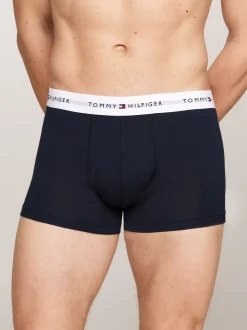 Kąpielówki|Bielizna*Tommy Hilfiger Zestaw 5 Par Bokserek Z Logo WHITE/VIB INDIGO/DARK MAG/DES SKY