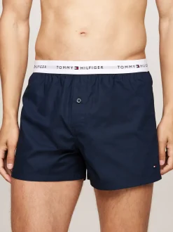 Bielizna*Tommy Hilfiger Zestaw 2 Par Bokserek Z Motywem Logo DESERT SKY/ DESERT SKY