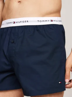 Bielizna*Tommy Hilfiger Zestaw 2 Par Bokserek Z Motywem Logo DESERT SKY/ DESERT SKY
