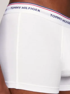 Kąpielówki|Multipacks*Tommy Hilfiger Zestaw 3 Par Obcisłych Bokserek Premium Essential BLACK/GREY HEATHER/WHITE