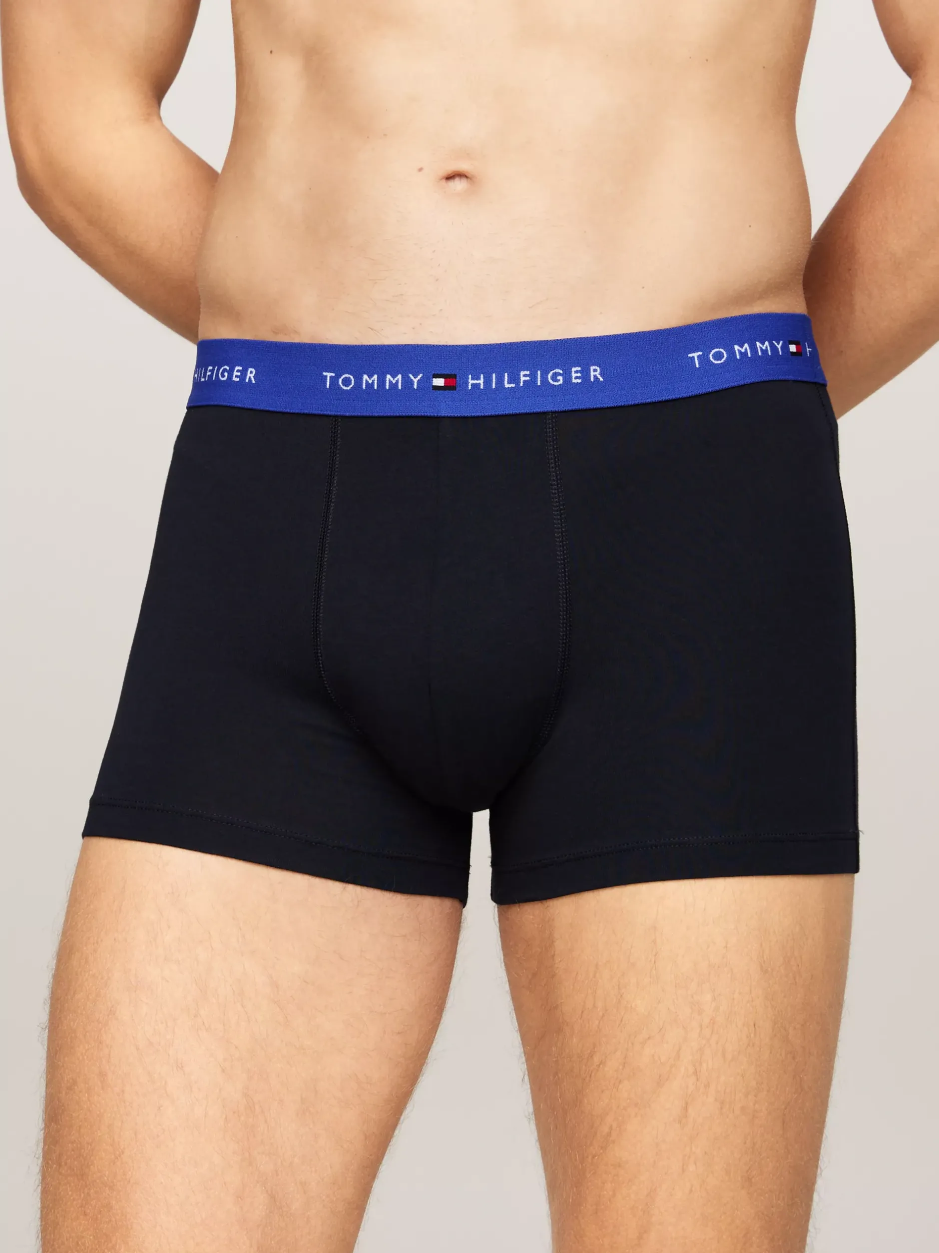 Kąpielówki|Bielizna*Tommy Hilfiger Zestaw 3 Par Obcisłych Bokserek Essential BRIGHT BLUE/DEEP CRIM/DEEP ROUGE