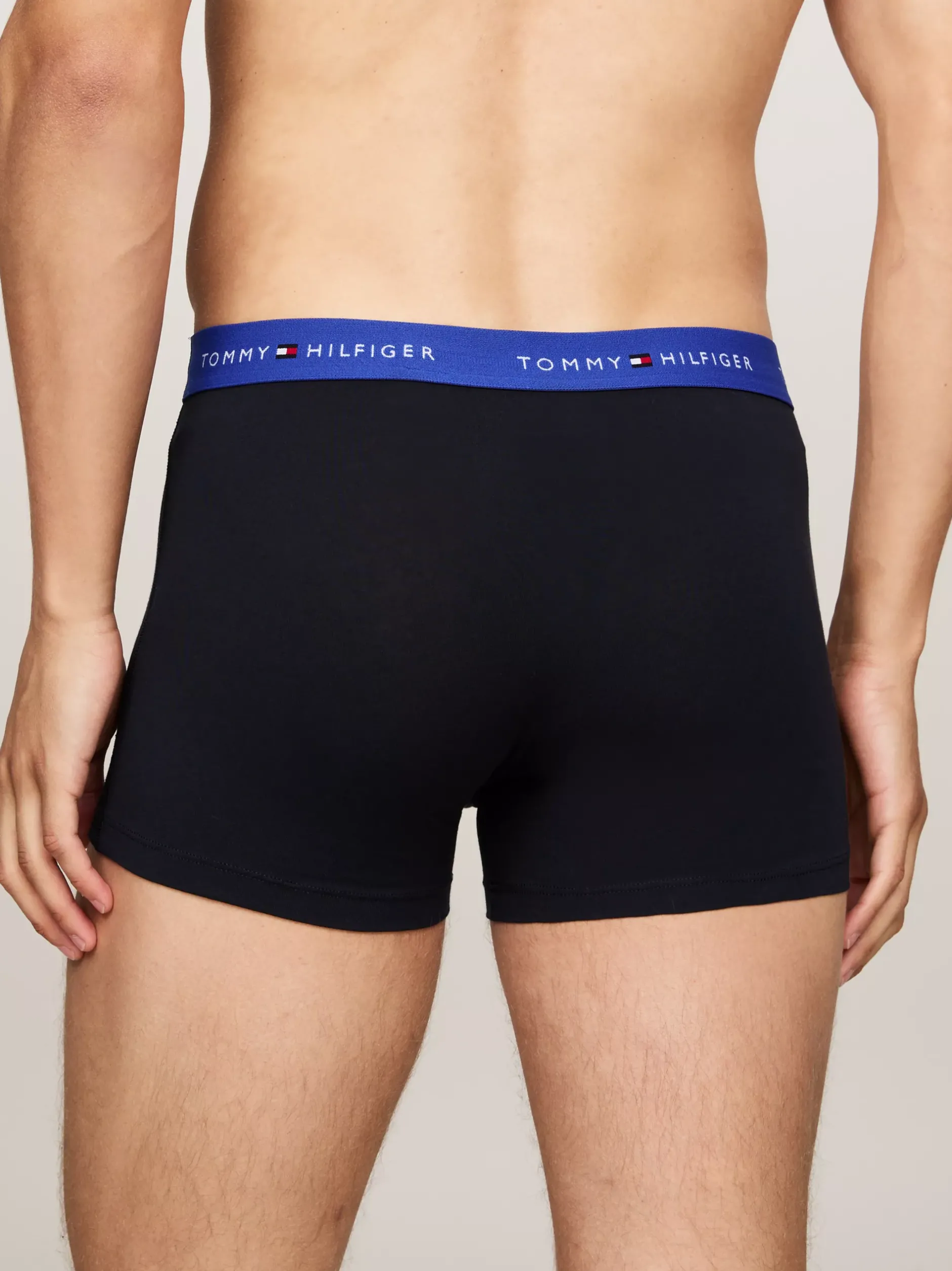 Kąpielówki|Bielizna*Tommy Hilfiger Zestaw 3 Par Obcisłych Bokserek Essential BRIGHT BLUE/DEEP CRIM/DEEP ROUGE