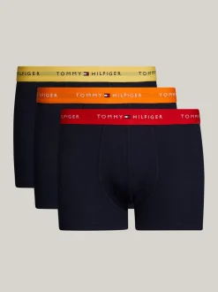 Kąpielówki|Bielizna*Tommy Hilfiger Zestaw 3 Par Obcisłych Bokserek Essential YI YELLOW/WASHED ORANGE/DEEP CRIM