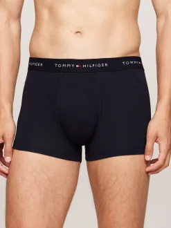 Kąpielówki|Bielizna*Tommy Hilfiger Zestaw 3 Par Obcisłych Bokserek Essential MID TURQ/ORANGE THUNDER/DES SKY