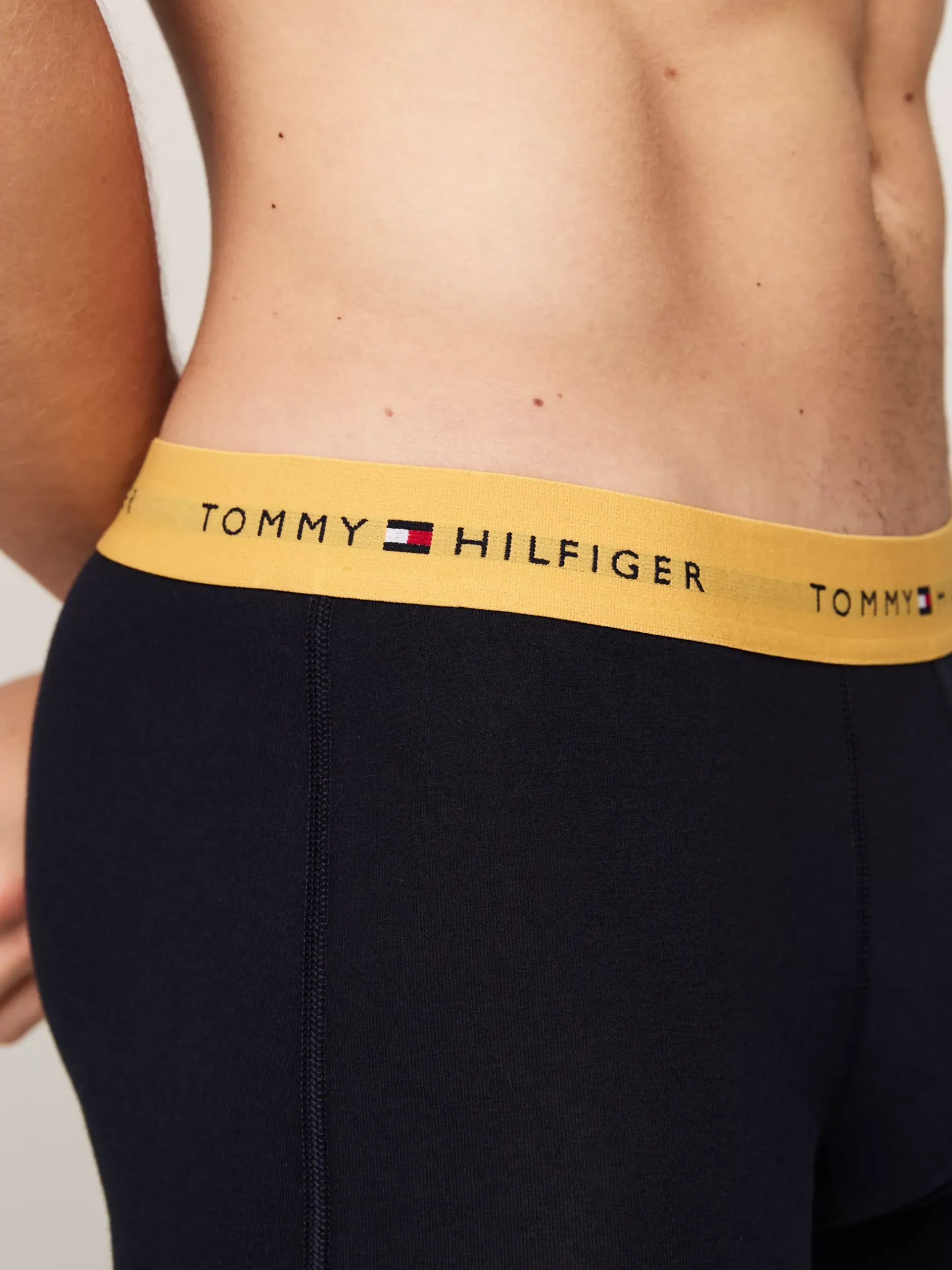 Kąpielówki|Bielizna*Tommy Hilfiger Zestaw 3 Par Obcisłych Bokserek Essential DARK MAGMA/VIB INDIGO/CITY YELLOW