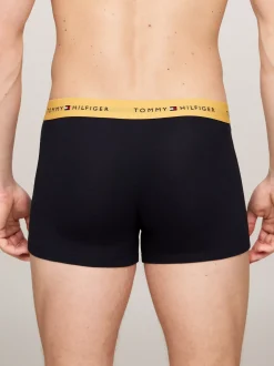 Kąpielówki|Bielizna*Tommy Hilfiger Zestaw 3 Par Obcisłych Bokserek Essential DARK MAGMA/VIB INDIGO/CITY YELLOW