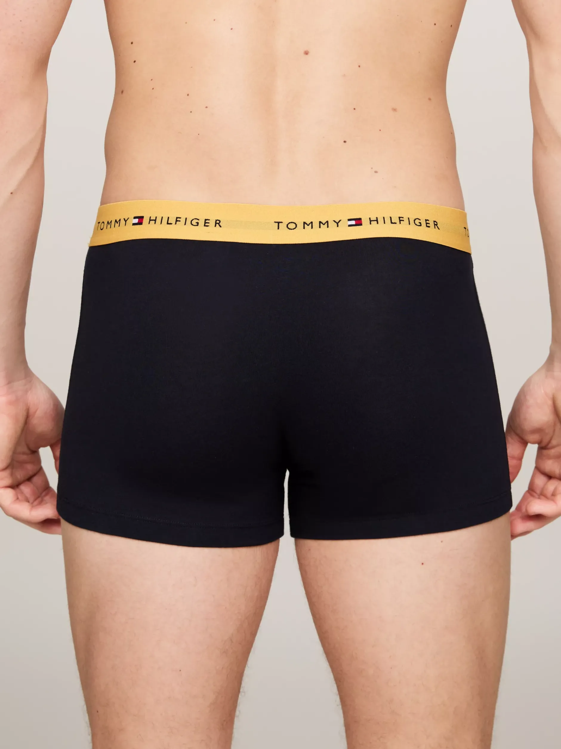 Kąpielówki|Bielizna*Tommy Hilfiger Zestaw 3 Par Obcisłych Bokserek Essential DARK MAGMA/VIB INDIGO/CITY YELLOW