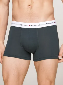 Kąpielówki|Bielizna*Tommy Hilfiger Zestaw 3 Par Obcisłych Bokserek Z Logo STRIPE/MIL DENIM/VIBRANT INDIGO