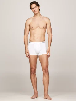 Kąpielówki|Bielizna*Tommy Hilfiger Zestaw 3 Par Obcisłych Bokserek Z Logo OUTLINE AOP/WHITE/PRIMARY RED