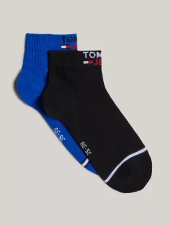 Skarpetki|Skarpetki & Rajstopy*Tommy Hilfiger Zestaw 2 Par Skarpet Do Kostki Z Logo BLUE / BLACK