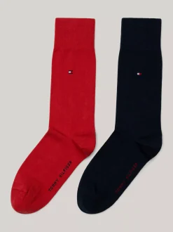 Skarpetki*Tommy Hilfiger Zestaw 2 Par Skarpet Z Wyhaftowaną Flagą TOMMY ORIGINAL