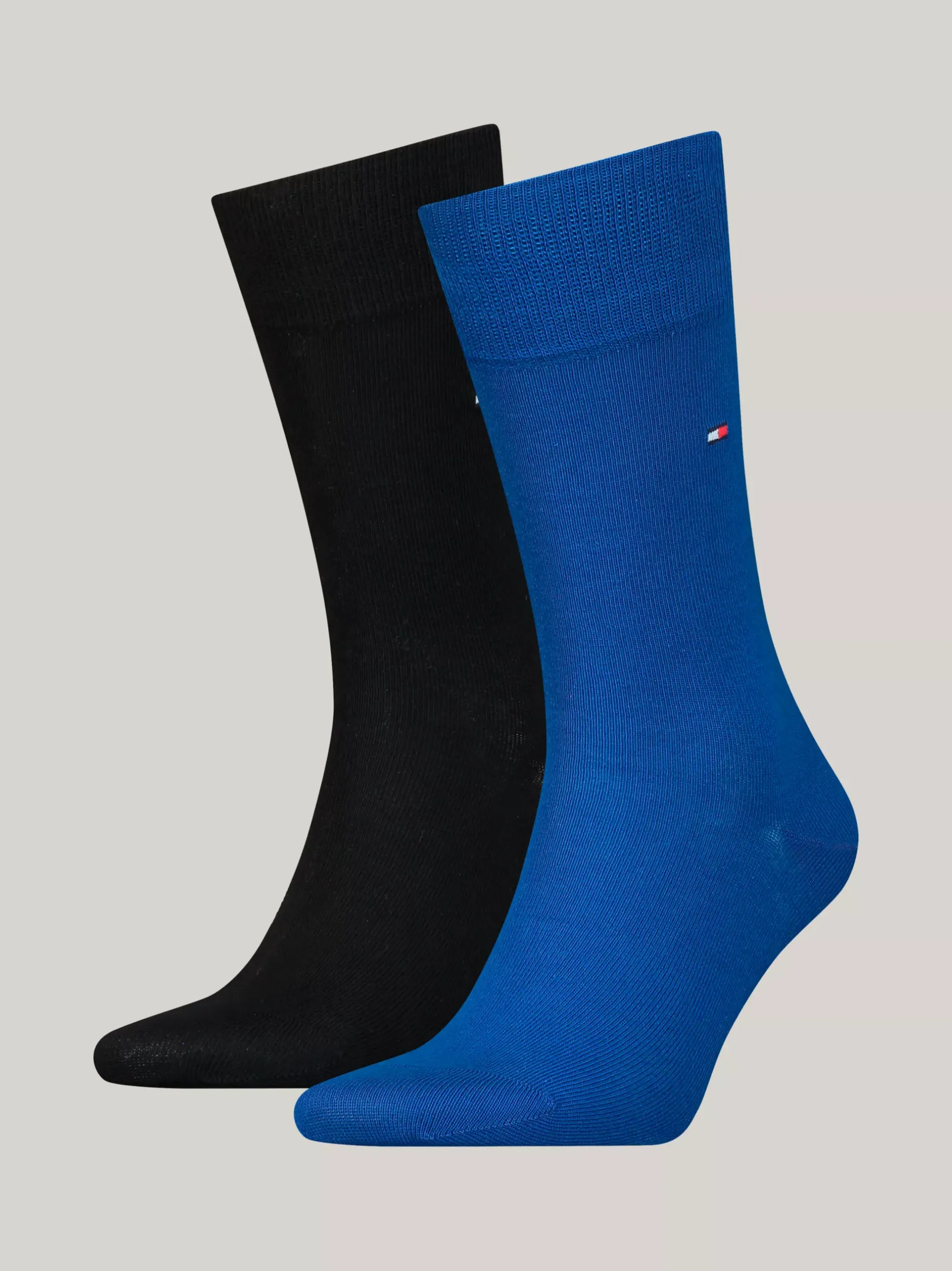 Skarpetki*Tommy Hilfiger Zestaw 2 Par Skarpet Z Wyhaftowaną Flagą VICTORIA BLUE