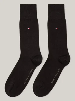 Skarpetki*Tommy Hilfiger Zestaw 2 Par Skarpet Z Wyhaftowaną Flagą KENSINGTON BROWN