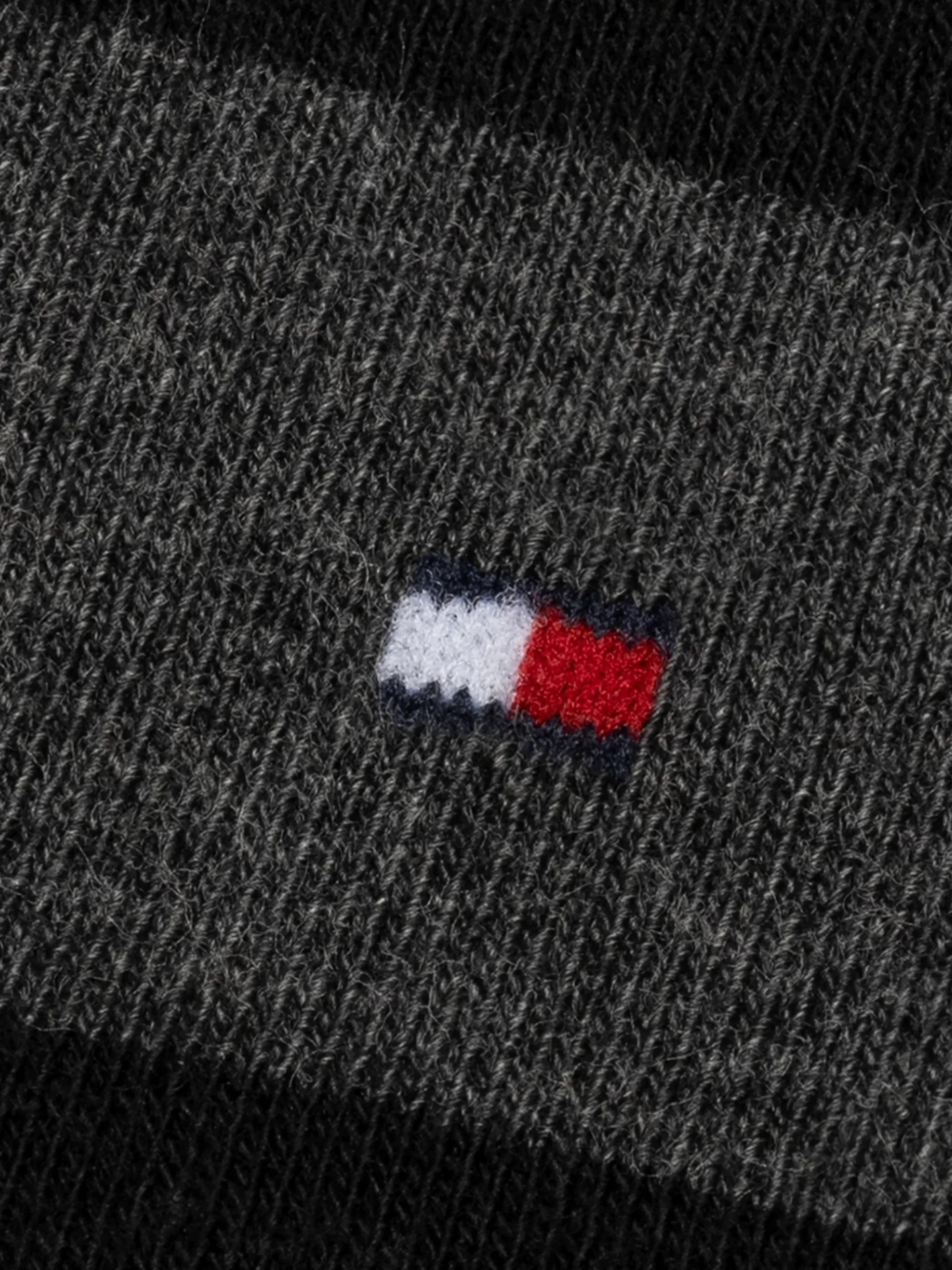 Skarpetki*Tommy Hilfiger Zestaw 2 Par Skarpetek W Paski Rugby BLACK