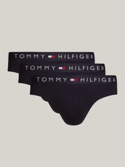 Obcisłe Bokserki|Bielizna*Tommy Hilfiger Zestaw 3 Par Slipów Z Logo TH Original DES SKY/DES SKY/DES SKY