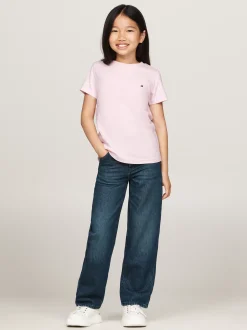 Bielizna & Skarpetki*Tommy Hilfiger Zestaw 2 T-shirtów Essential WHITE/ LIGHT PINK