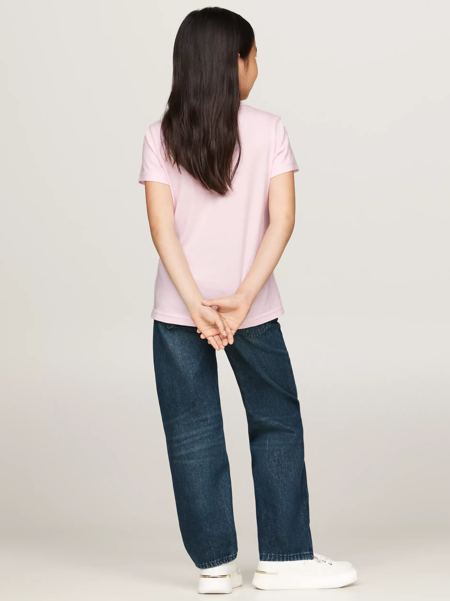 Bielizna & Skarpetki*Tommy Hilfiger Zestaw 2 T-shirtów Essential WHITE/ LIGHT PINK