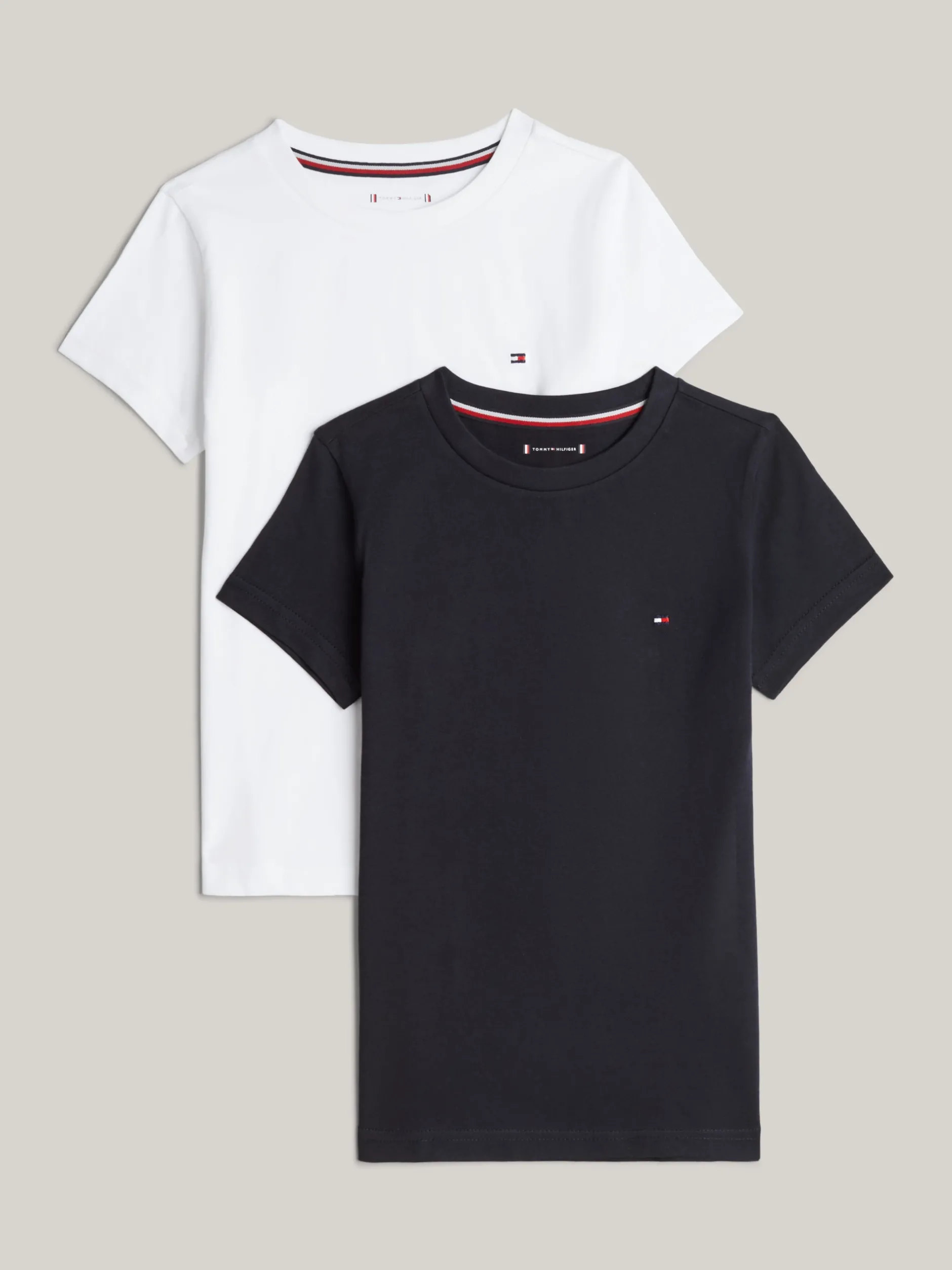 Bielizna & Skarpetki*Tommy Hilfiger Zestaw 2 T-shirtów Essential WHITE/ DESERT SKY