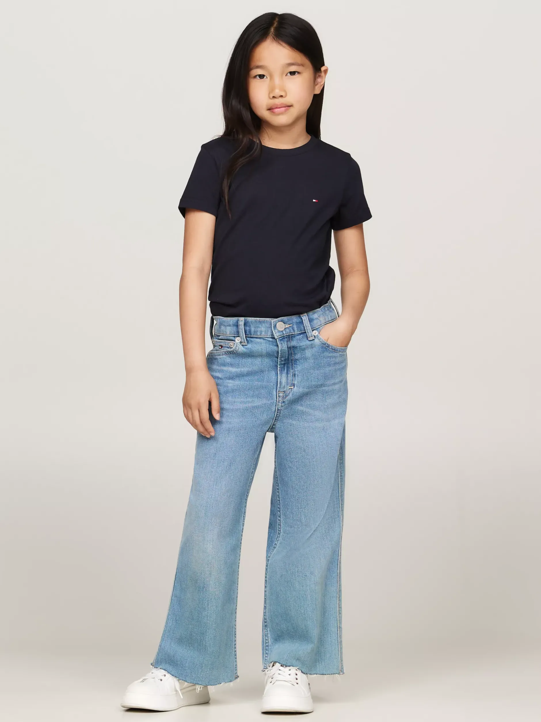 Bielizna & Skarpetki*Tommy Hilfiger Zestaw 2 T-shirtów Essential WHITE/ DESERT SKY