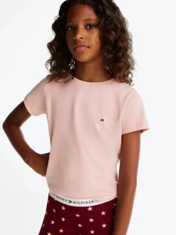 Bielizna & Skarpetki*Tommy Hilfiger Zestaw 2 T-shirtów Essential SOFT ROSE/BALANCED BEIGE