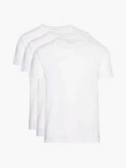 Stroje Domowe|Multipacks*Tommy Hilfiger Zestaw 3 T-shirtów Premium Essential WHITE/WHITE/WHITE