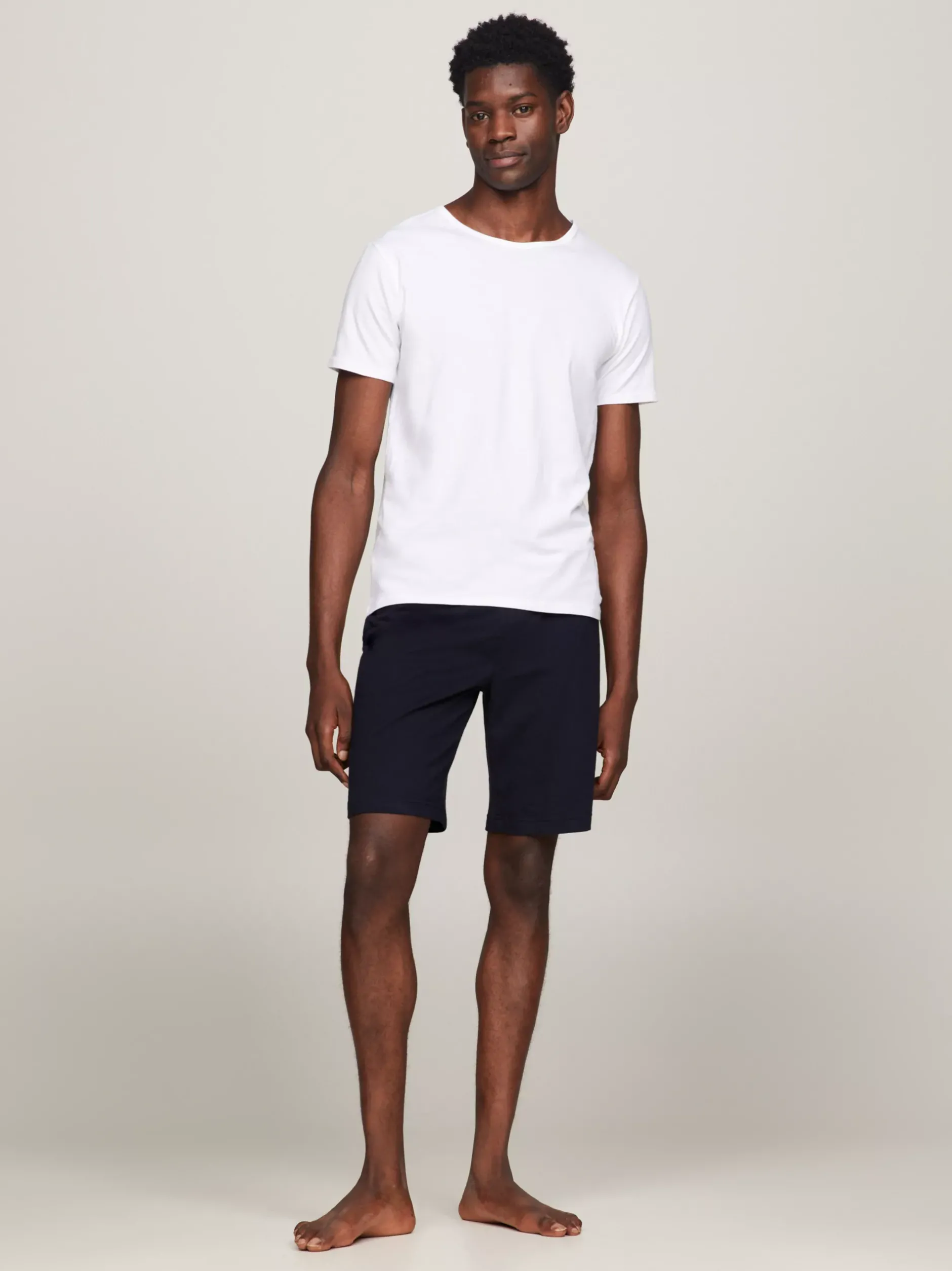 Stroje Domowe|Multipacks*Tommy Hilfiger Zestaw 3 T-shirtów Premium Essential WHITE/WHITE/WHITE