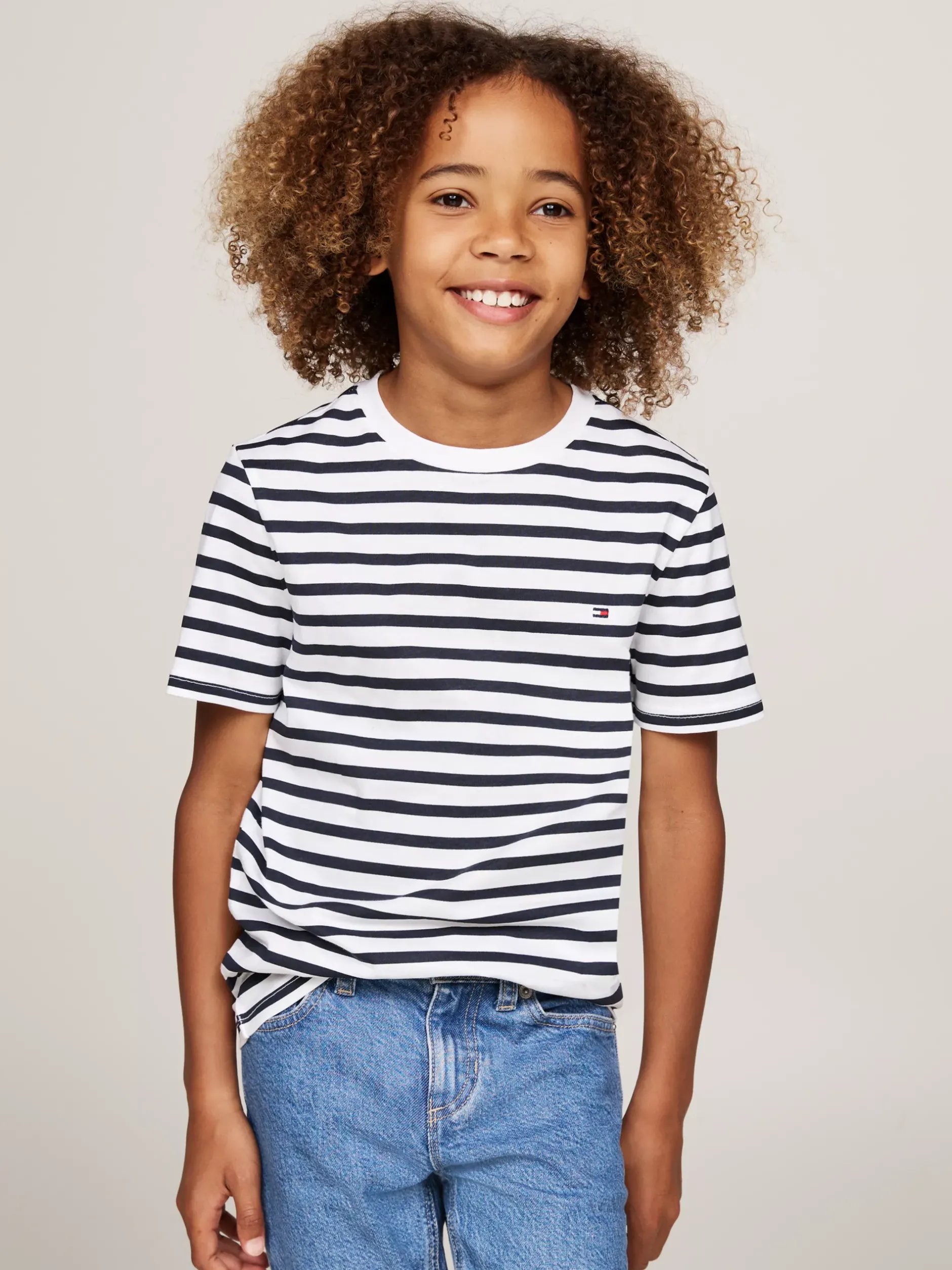 Bielizna & Skarpetki|Underwear & Socks*Tommy Hilfiger Zestaw 2 T-shirtów TH Original DESERT SKY BRETON / WHITE