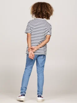 Bielizna & Skarpetki|Underwear & Socks*Tommy Hilfiger Zestaw 2 T-shirtów TH Original DESERT SKY BRETON / WHITE