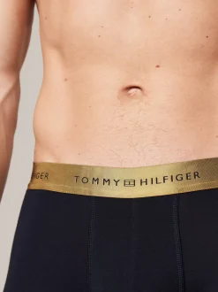 Kąpielówki|Bielizna*Tommy Hilfiger Zestaw Prezentowy 5 Par Bokserek Z Logo GOLD/GOLD/GOLD/GOLD/GOLD