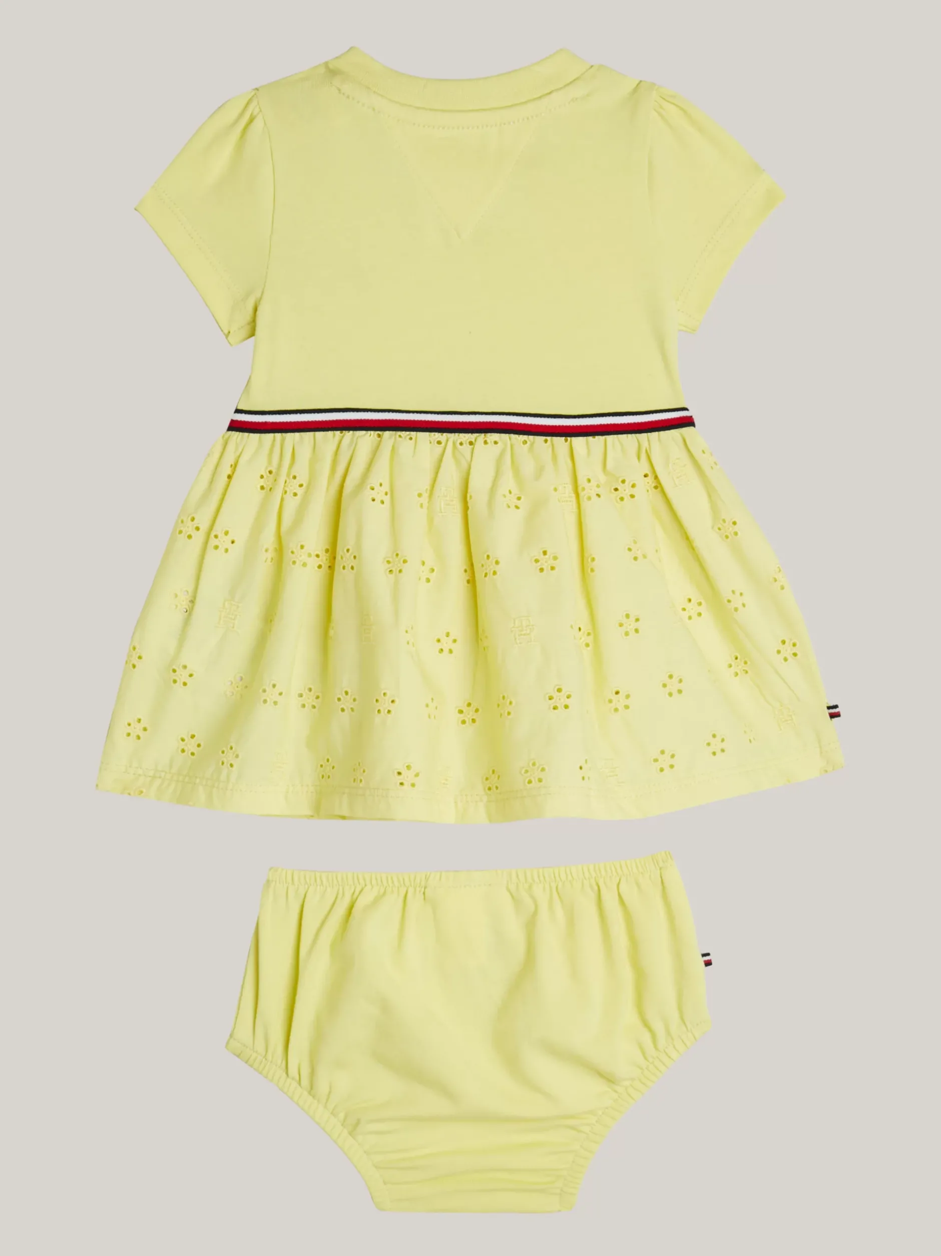 Dziewczynki|Chłopcy*Tommy Hilfiger Zestaw Z Sukienką I Szortami YELLOW TULIP