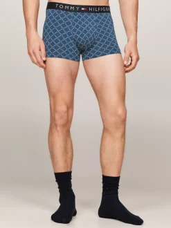 Kąpielówki|Bielizna*Tommy Hilfiger Zestaw Ze Skarpetami I Bokserkami TH Original MICRO FOULARD/DES SKY
