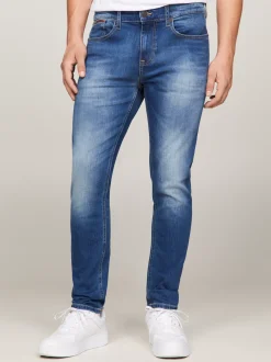 Jeansy*Tommy Hilfiger Zwężane Jeansy O Wąskim Kroju WILSON MID BLUE STRETCH